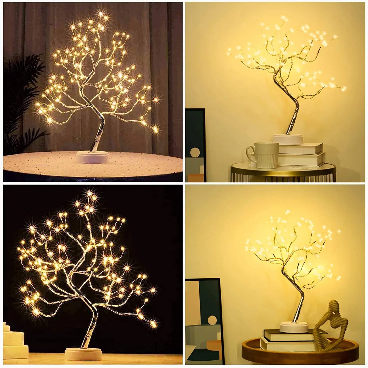 Luxe Birch Glow Tree – 108 LED Decorative Table Lamp