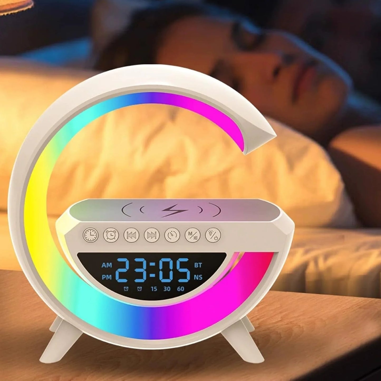 Zeravo G Lamp | Lamp with Speaker and Wireless Charging