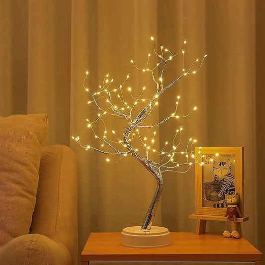Luxe Birch Glow Tree – 108 LED Decorative Table Lamp