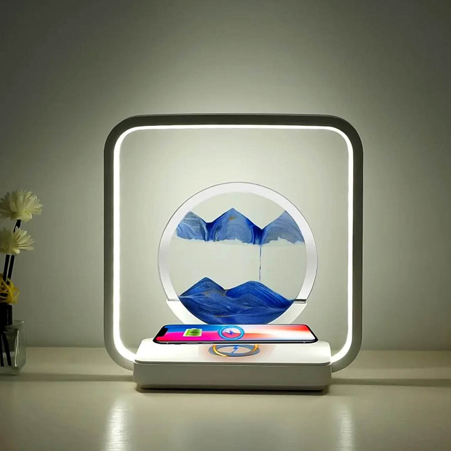 Sandscape Wireless Charging Lamp