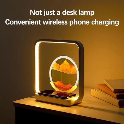 Sandscape Wireless Charging Lamp
